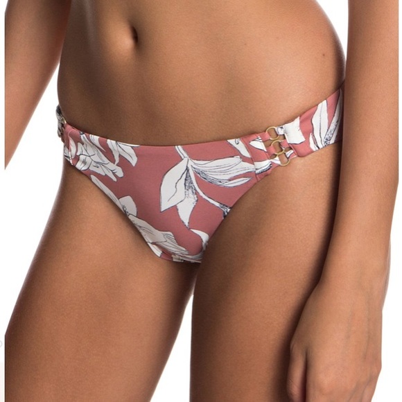 🌊Roxy Softly Love Full Bikini Bottoms Rose lily - Picture 3 of 4